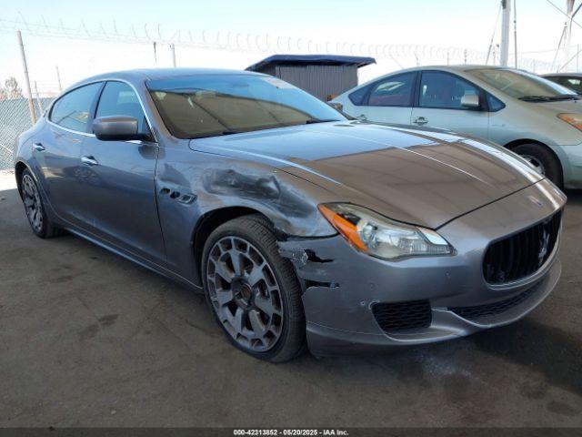  Salvage Maserati Quattroporte