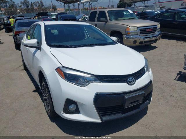  Salvage Toyota Corolla