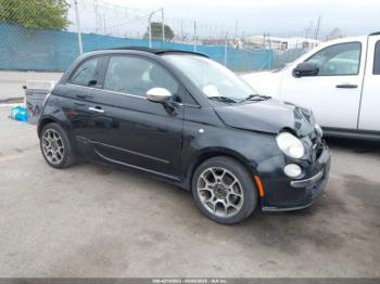  Salvage FIAT 500c