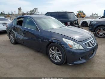  Salvage INFINITI G25