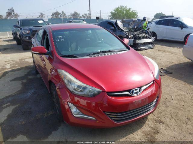  Salvage Hyundai ELANTRA