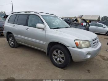  Salvage Toyota Highlander