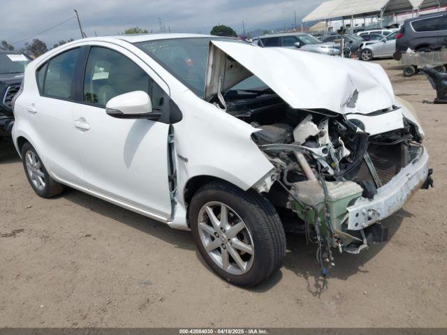  Salvage Toyota Prius c