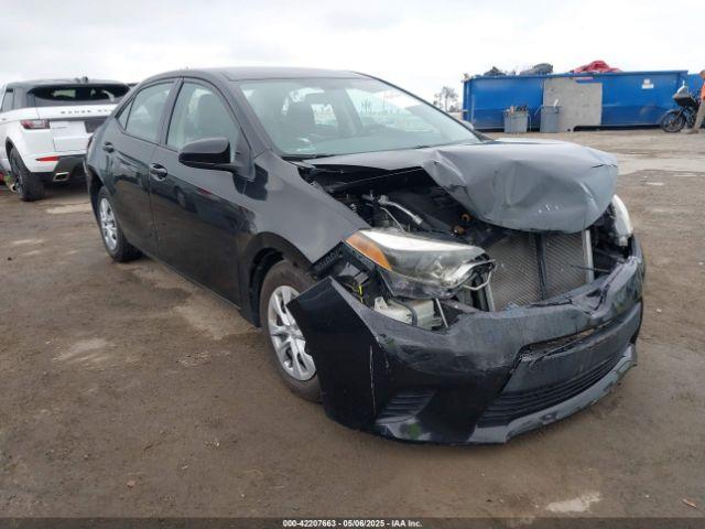  Salvage Toyota Corolla