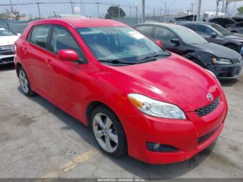  Salvage Toyota Matrix
