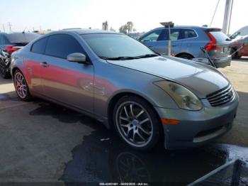 Salvage INFINITI G35