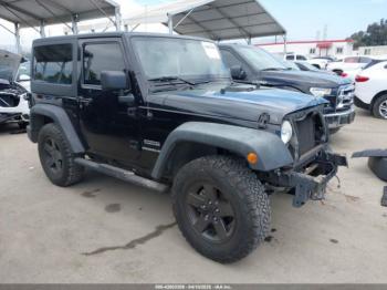  Salvage Jeep Wrangler