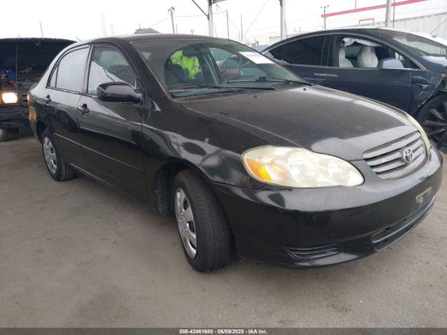  Salvage Toyota Corolla