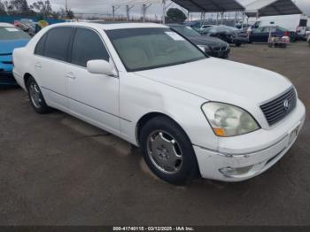  Salvage Lexus LS