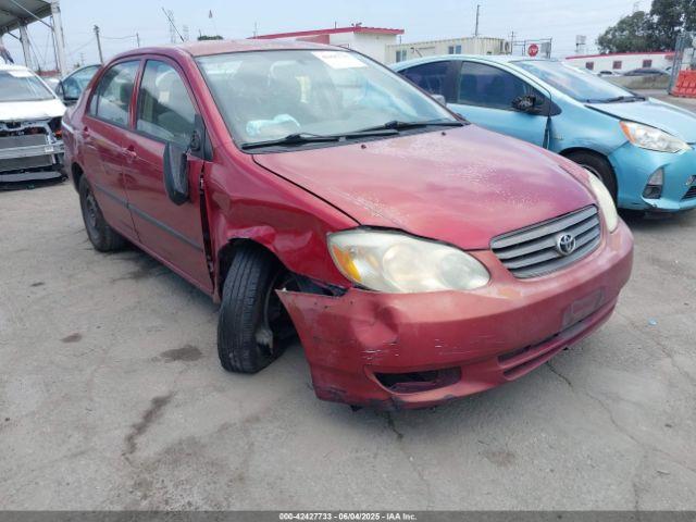  Salvage Toyota Corolla