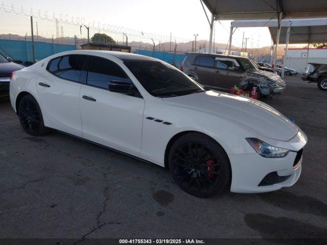 Salvage Maserati Ghibli