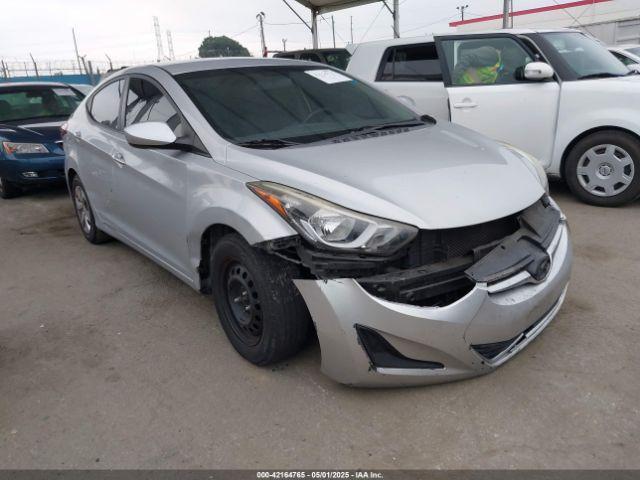  Salvage Hyundai ELANTRA