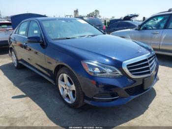 Salvage Mercedes-Benz E-Class