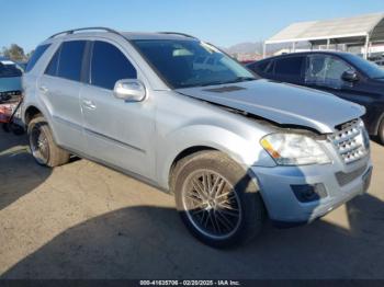  Salvage Mercedes-Benz M-Class