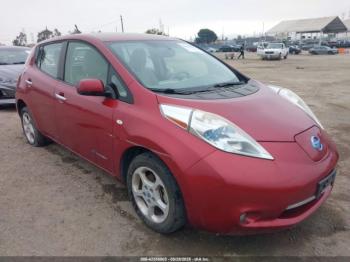  Salvage Nissan LEAF