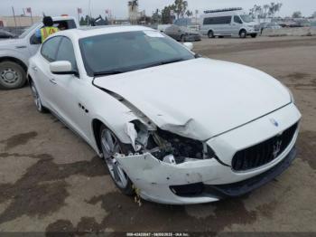  Salvage Maserati Quattroporte