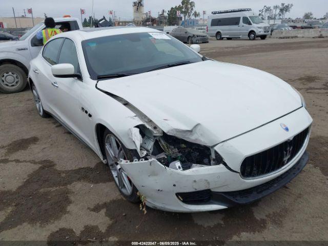  Salvage Maserati Quattroporte