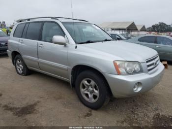  Salvage Toyota Highlander