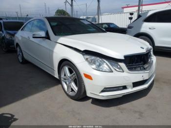  Salvage Mercedes-Benz E-Class
