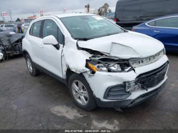  Salvage Chevrolet Trax