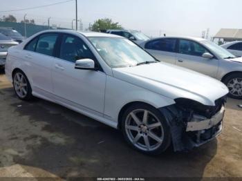  Salvage Mercedes-Benz C-Class