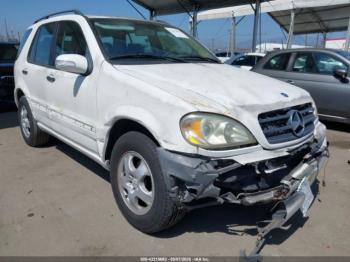  Salvage Mercedes-Benz M-Class