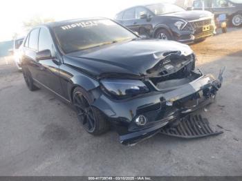  Salvage Mercedes-Benz C-Class