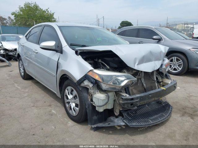  Salvage Toyota Corolla