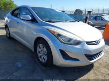  Salvage Hyundai ELANTRA