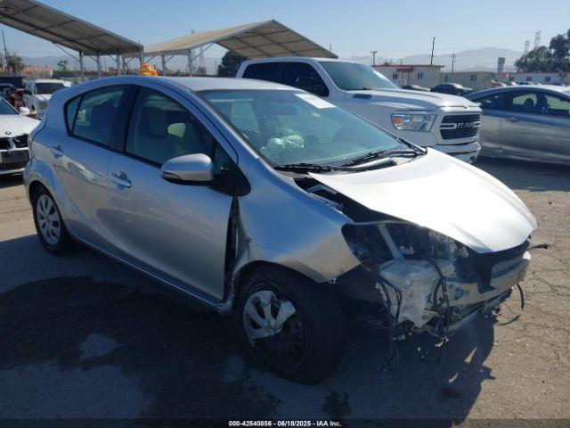  Salvage Toyota Prius c