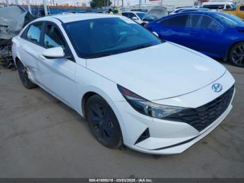  Salvage Hyundai ELANTRA