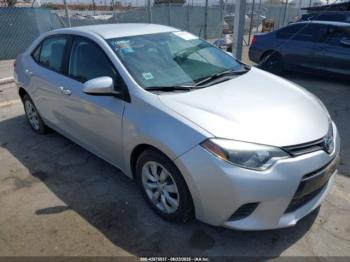  Salvage Toyota Corolla