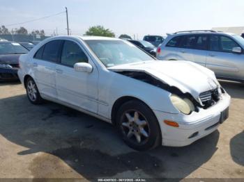  Salvage Mercedes-Benz C-Class
