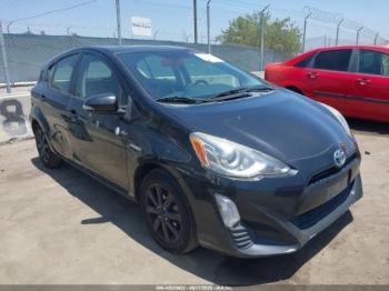  Salvage Toyota Prius c