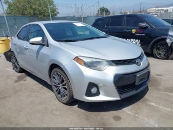  Salvage Toyota Corolla