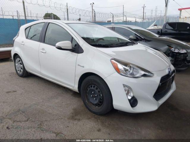  Salvage Toyota Prius c