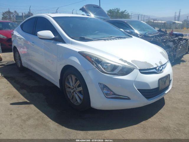  Salvage Hyundai ELANTRA