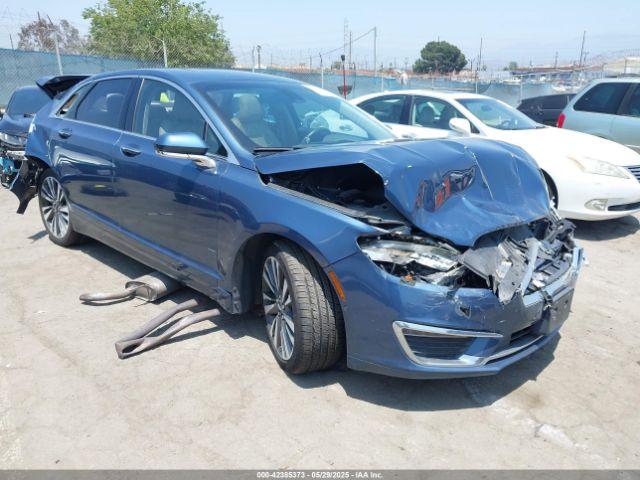  Salvage Lincoln MKZ Hybrid