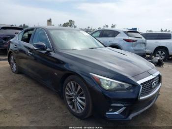  Salvage INFINITI Q50
