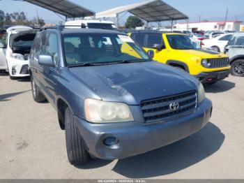  Salvage Toyota Highlander