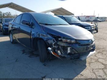  Salvage Toyota Prius Prime