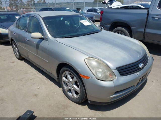  Salvage INFINITI G35