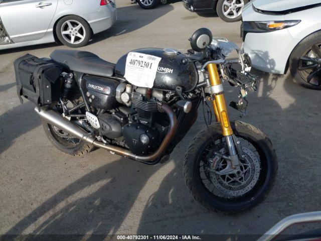  Salvage Triumph Motorcycle Thruxton