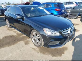  Salvage Mercedes-Benz E-Class