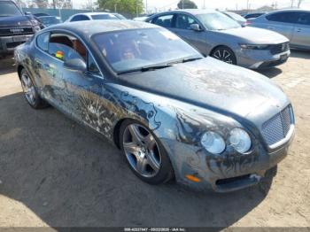  Salvage Bentley Continental Gt