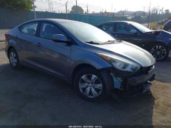  Salvage Hyundai ELANTRA