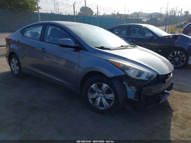  Salvage Hyundai ELANTRA