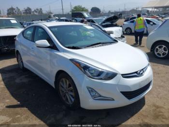  Salvage Hyundai ELANTRA