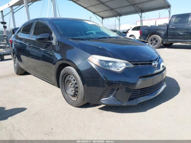  Salvage Toyota Corolla