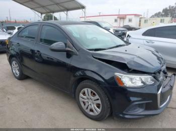  Salvage Chevrolet Sonic